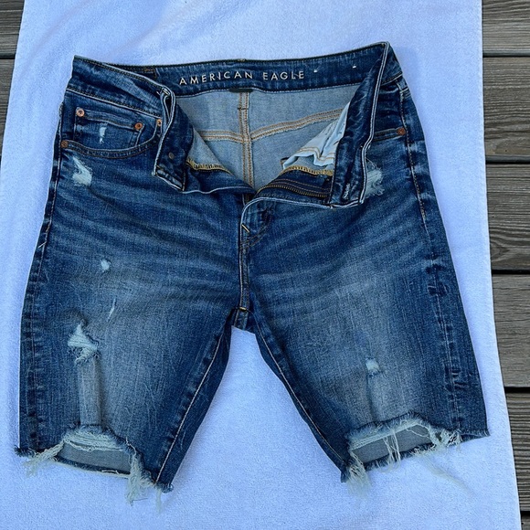 Men’s American Eagle Jean Shorts 32 W - Picture 1 of 2